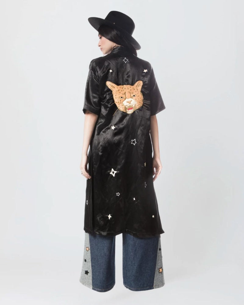 JAGUAR SILK KIMONO