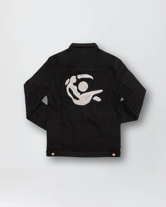 YIN YANG DENIM JACKET