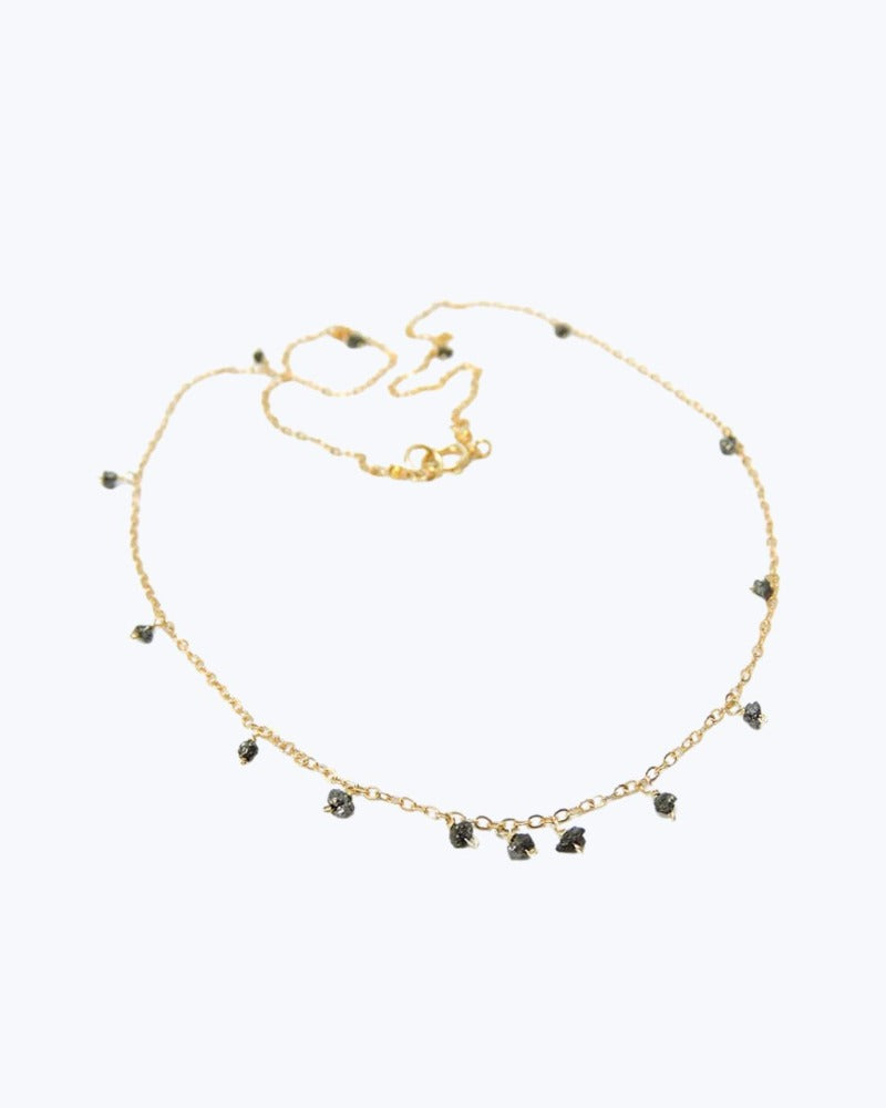 NECKLACE CIRO GARNET ROUND