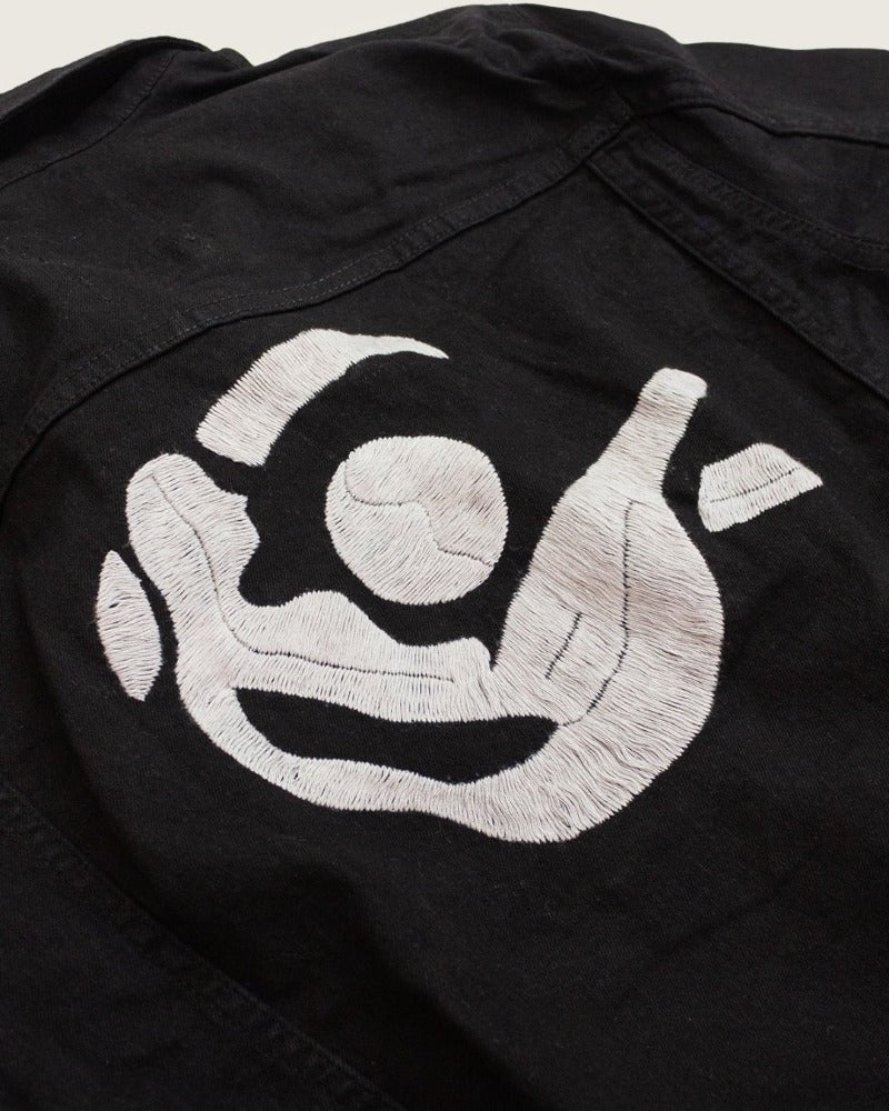 YIN YANG DENIM JACKET