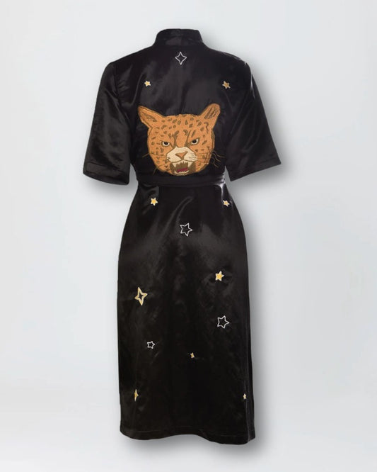 JAGUAR SILK KIMONO