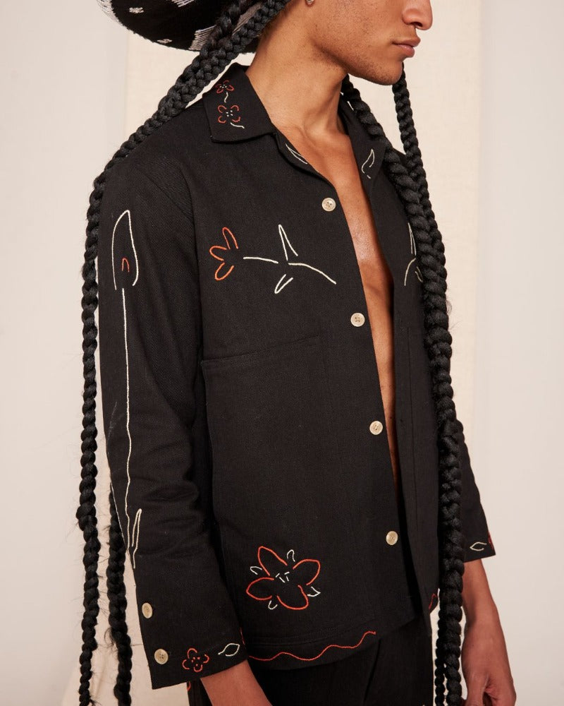 M EMBROIDERY JACKET