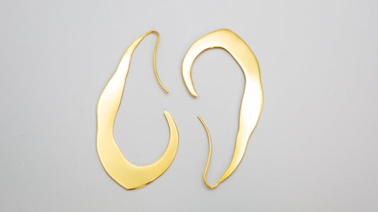 MELA EARRINGS, BRONZE