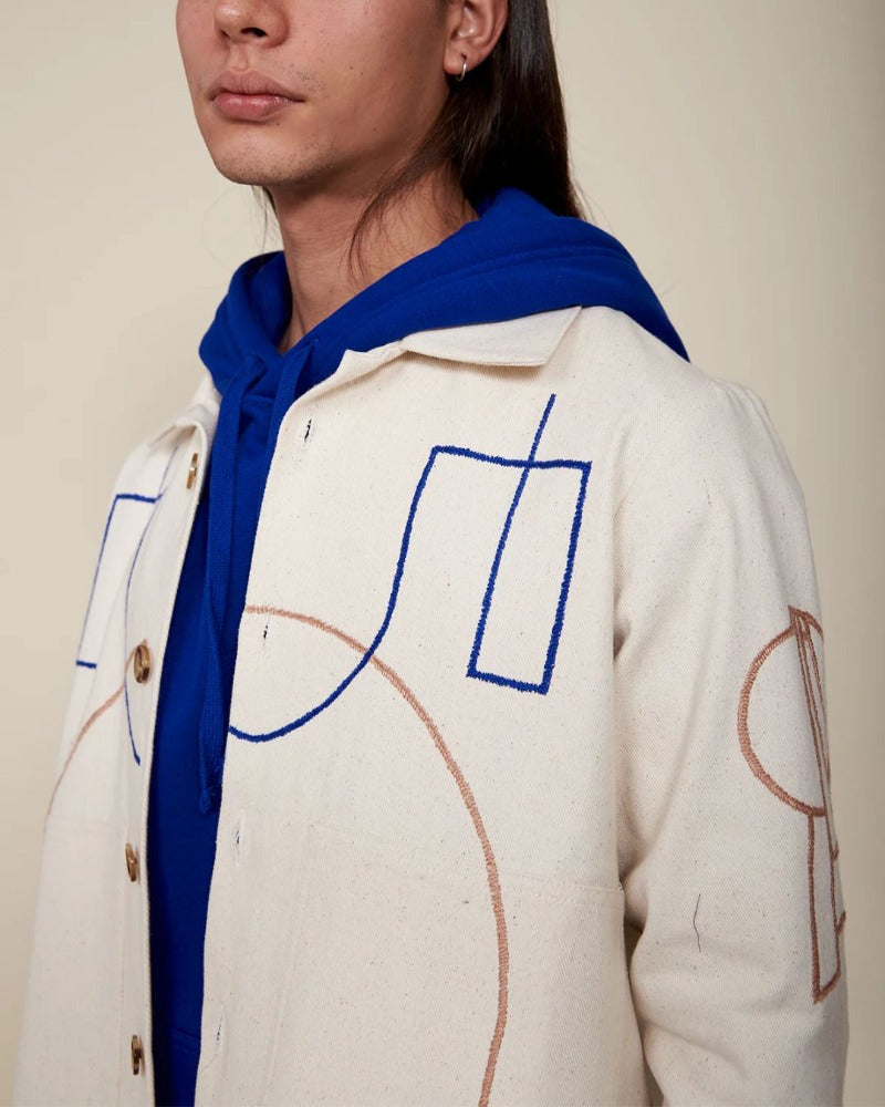 EAGLE EMBROIDERY OBRERA JACKET