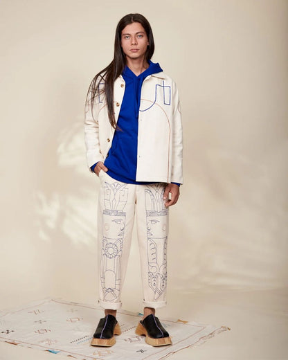 EAGLE EMBROIDERY OBRERA JACKET