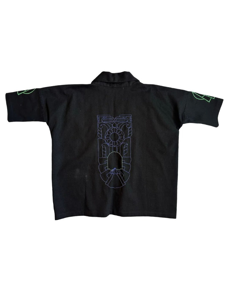 HAORI L EAGLE EMBROIDERY BLAZER