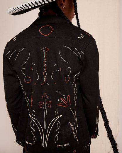 M EMBROIDERY JACKET