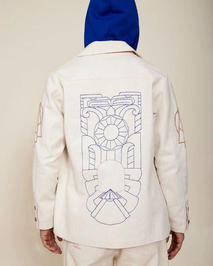 EAGLE EMBROIDERY OBRERA JACKET