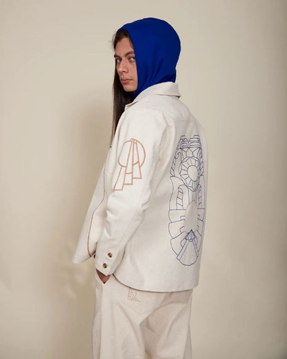 EAGLE EMBROIDERY OBRERA JACKET