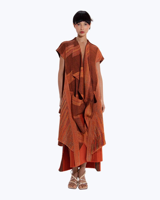 IRENE COAT TERRACOTTA