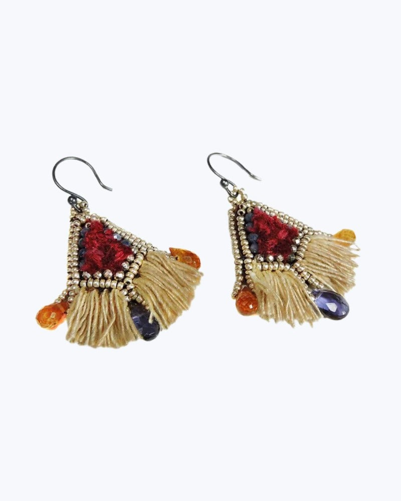 FRINGE EARRINGS