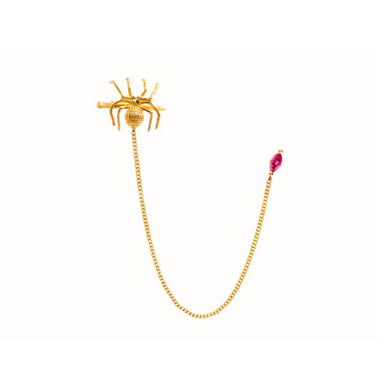 EAR CUFF SPIDER 18K GOLD