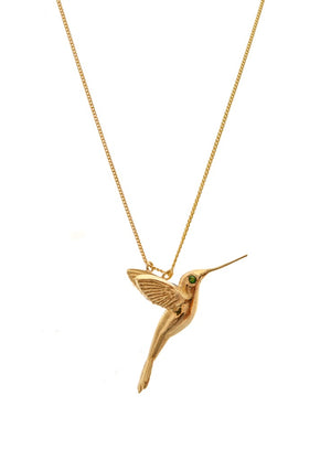 COLLAR COLIBRI ORO