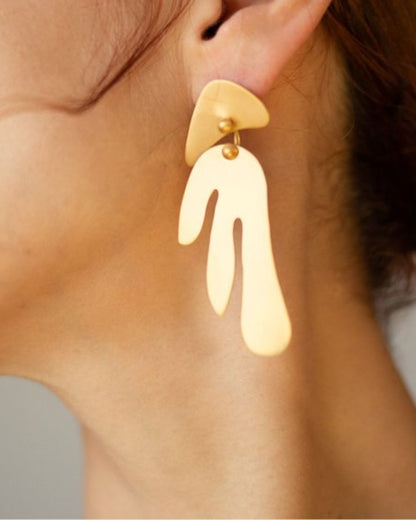 NOELIA EARRINGS, BRONZE