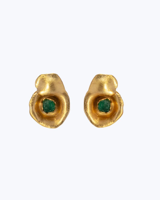 FIBA EMERALD EARRINGS