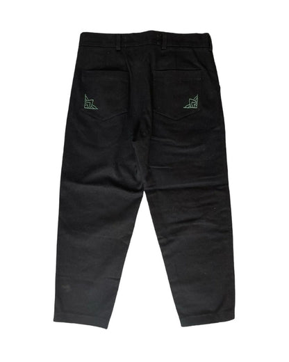 SLACK H EAGLE EMBROIDERY PANTS