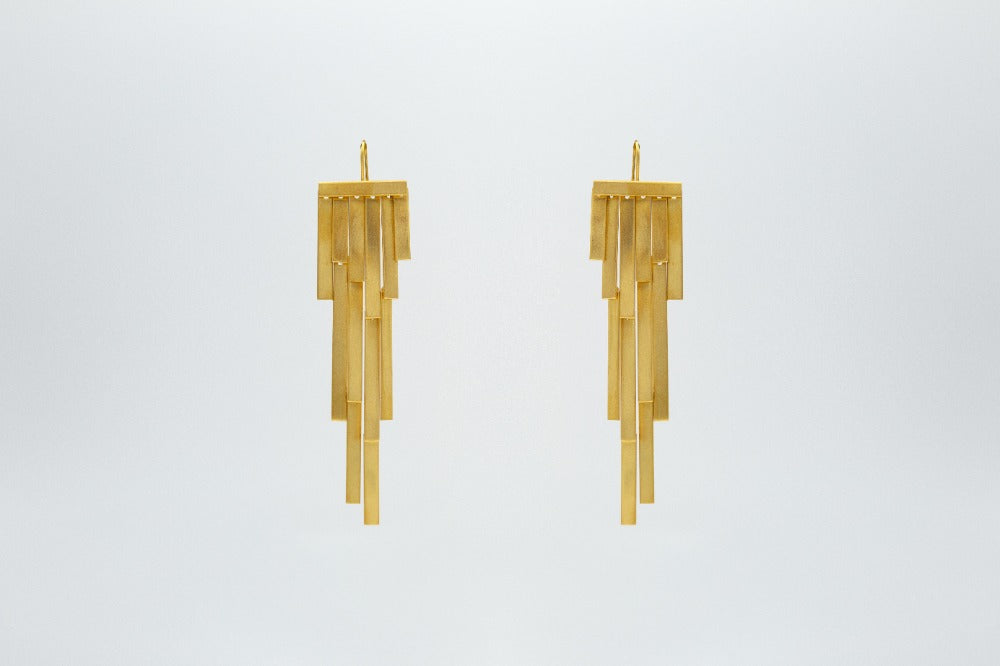 MARFA EARRINGS, BRONZE