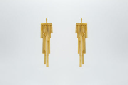 MARFA EARRINGS, BRONZE