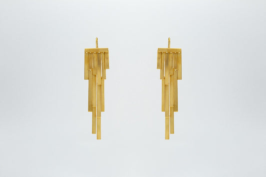 MARFA EARRINGS, BRONZE