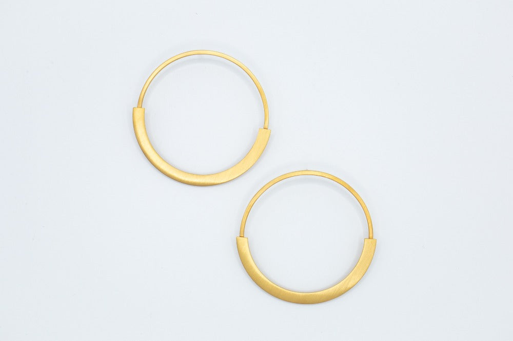 BADA EARRINGS, BRONZE